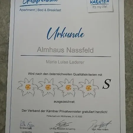 Almhaus Nassfeld